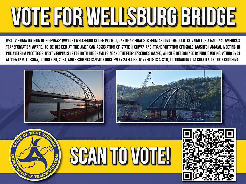 Just in time for Bridge Day! New bridge poster available for download